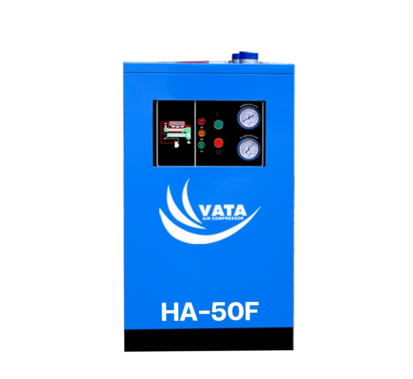 เครื่องทำลมแห้ง Refrigerated Air Dryer แบรนด์ VATA รุ่น HA-50F ขนาด 1.42 kw. ไฟฟ้า 220V รับประกันสินค้า 1 ปี ตามเงื่อนไขของบริษัทฯ