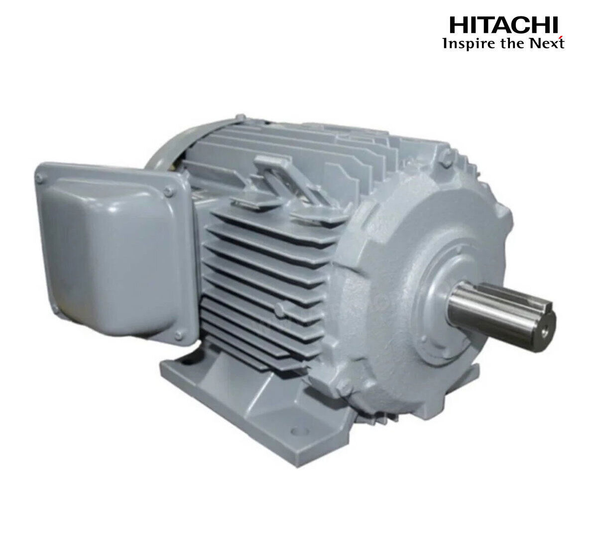 มอเตอร์ฮิตาชิของแท้ 100% HITACHI รุ่น TFO-KK กำลัง 10 แรงม้า (7.5 KW.) กำลังไฟฟ้าที่ใช้ 380V ความเร็วรอบตัวเปล่า 1450 RPM แกนเพลามอเตอร์ 38 MM.รับประกัน 3 ปี มีของพร้อมจัดส่งทุกวัน